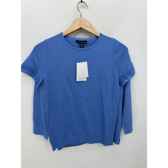 Lands' End Womens Two Piece Set Size XS Knit Cardigan Tee and Sweater NWT - Picture 4 of 8